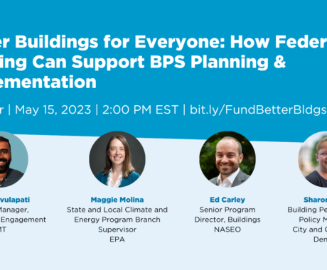 Please register via Zoom for the Monday, May 15 at 2 pm EST event: https://bit.ly/FundBetterBldgs